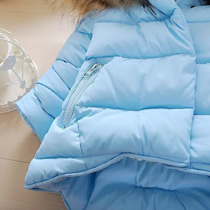 Keep your little one snug and stylish this winter with our new warm down jacket—perfect for baby girls and boys! -
