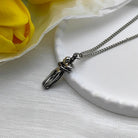 New Creative Couple Embrace Necklace Women's -