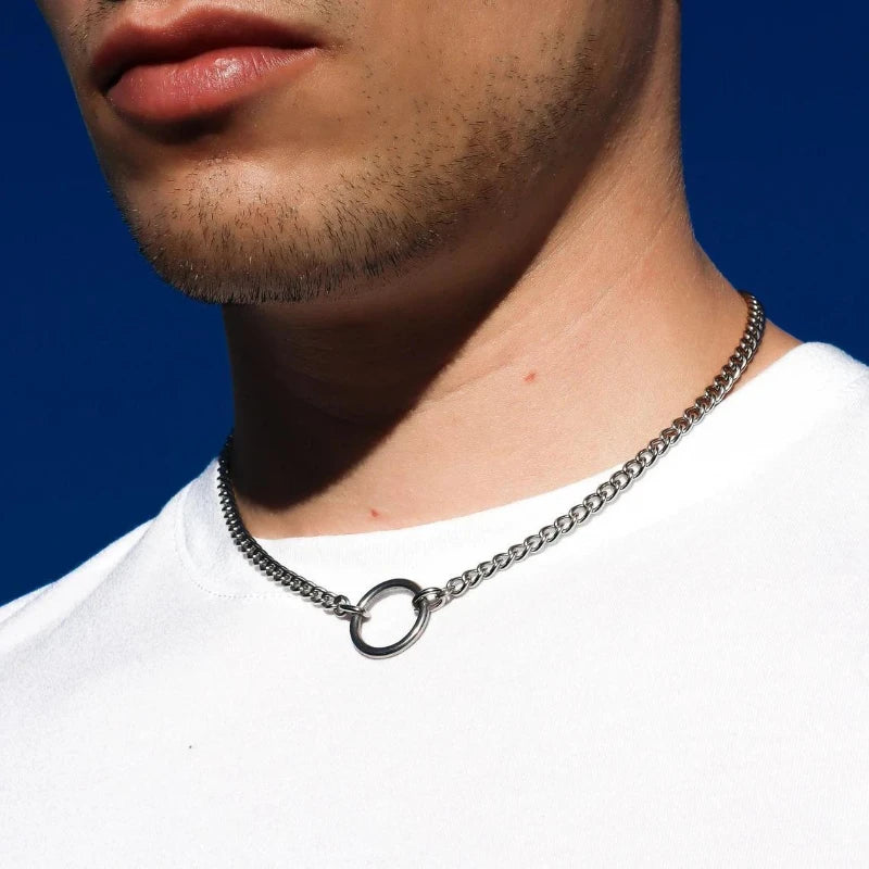 Ring Bead Necklace -