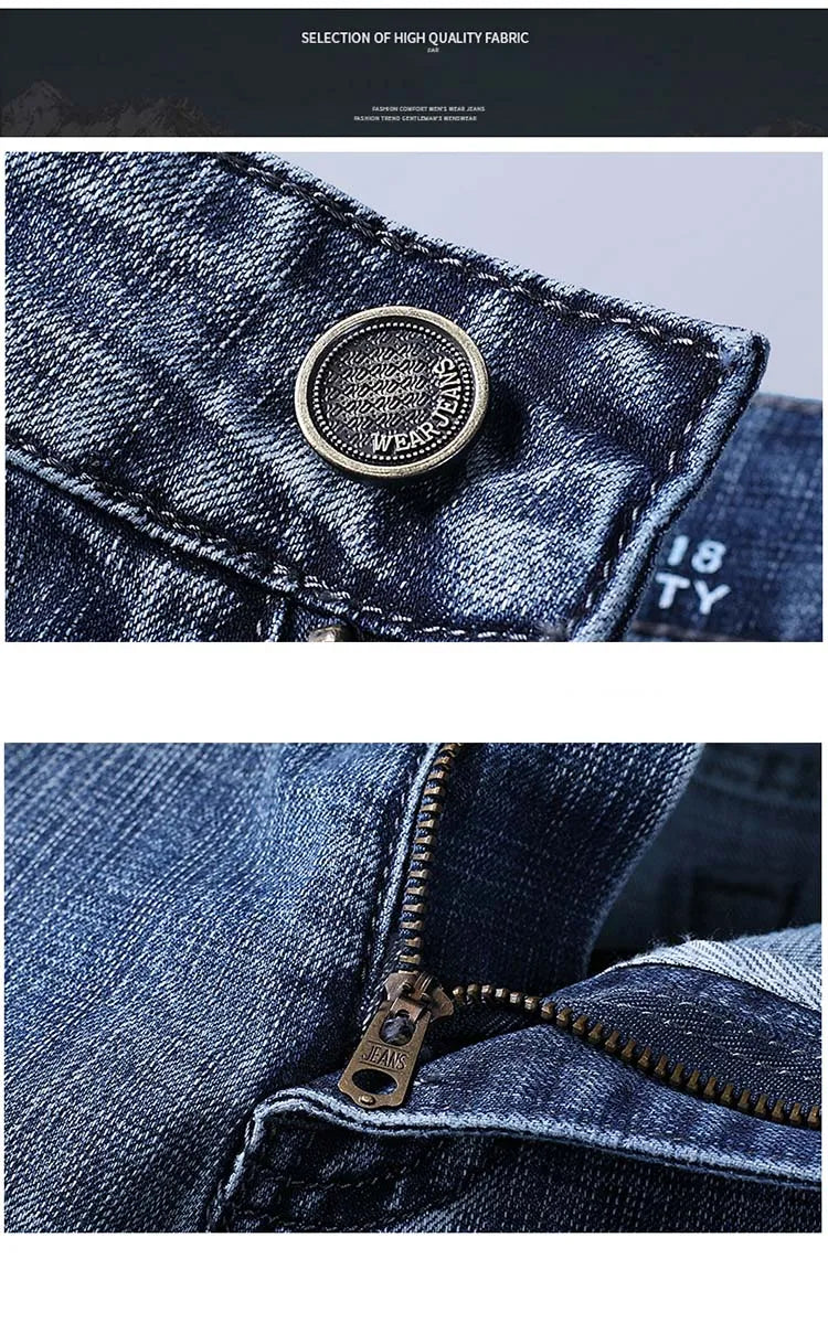 Men's Jeans Fashion Straight -