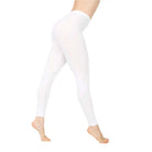 Achieve comfort and style with these milk silk leggings for women. Designed with a solid color and high waist, these stretchy leggings are perfect for a flattering fit and all-day wear! -
