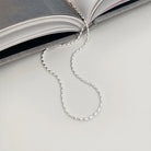 Sterling Silver Necklace Shiny -