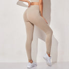 New Yoga Pants Sports Clothing Seamless Legging Solid High Waist Full Length Workout Leggings for Fittness Yoga Leggings -
