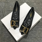 Pointed Flat Loafers -