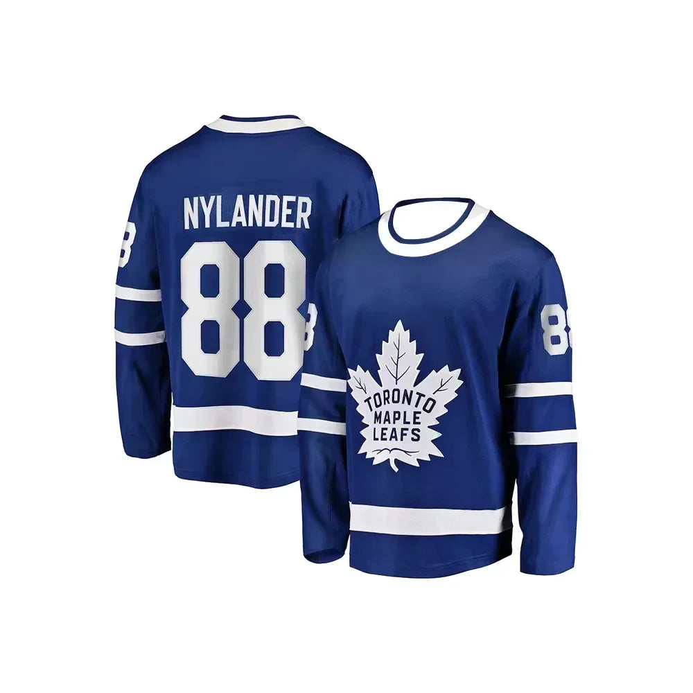 Toronto Ice Hockey Maple Leaf No.34 Long Sleeve T-shirt Men's -