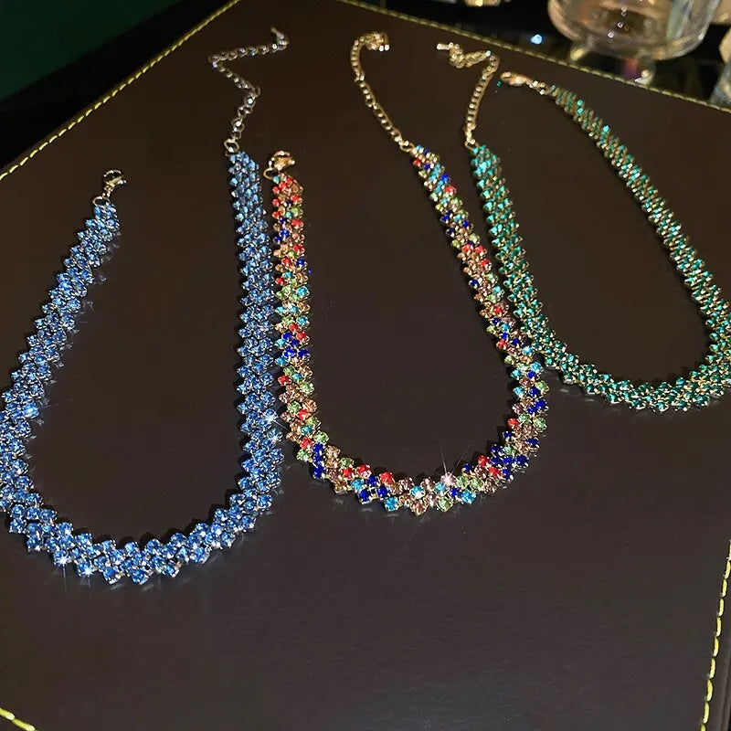 Rhinestone Choker -