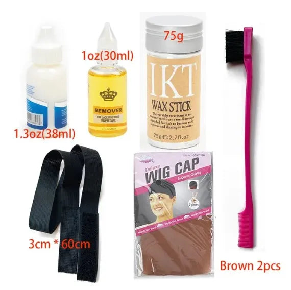 38ml Waterproof Glue For Hair Wig Glue For Lace Front Wig/Toupee/Closure/Hair Extension And Remover Super Bonding Adhesive Glue -