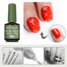 MEET ACROSS 15ml Magic Fast Nail Gel Polish Remover Clean UV Soak Off Semi Permanent Varnish Nail Art Removal Tools Manicure -