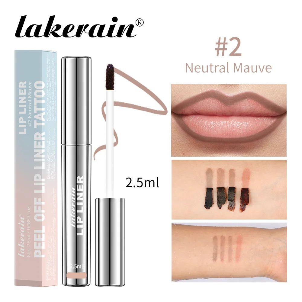 Enhance your look with this waterproof lip liner that also acts as a long-lasting lipgloss. Enjoy a precise application and a smudge-proof finish that stays in place throughout the day! -