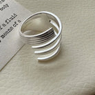 Sterling Silver Hollow Out Rings -