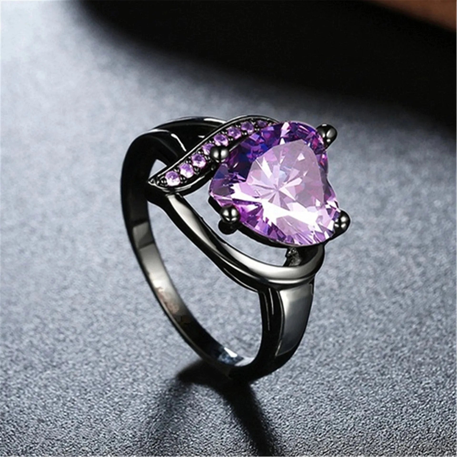 Fashion Couple Rings Romantic -