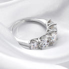 18k Plated 3.6CT Moissanite Rings\ -