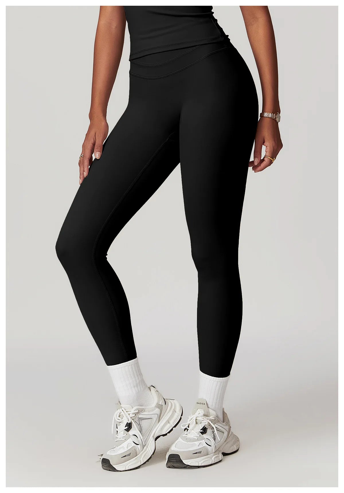 Yoga Leggings High Waist Sport Leggings Women's Running Workout Tights Gym Push Up Fitness Trousers -