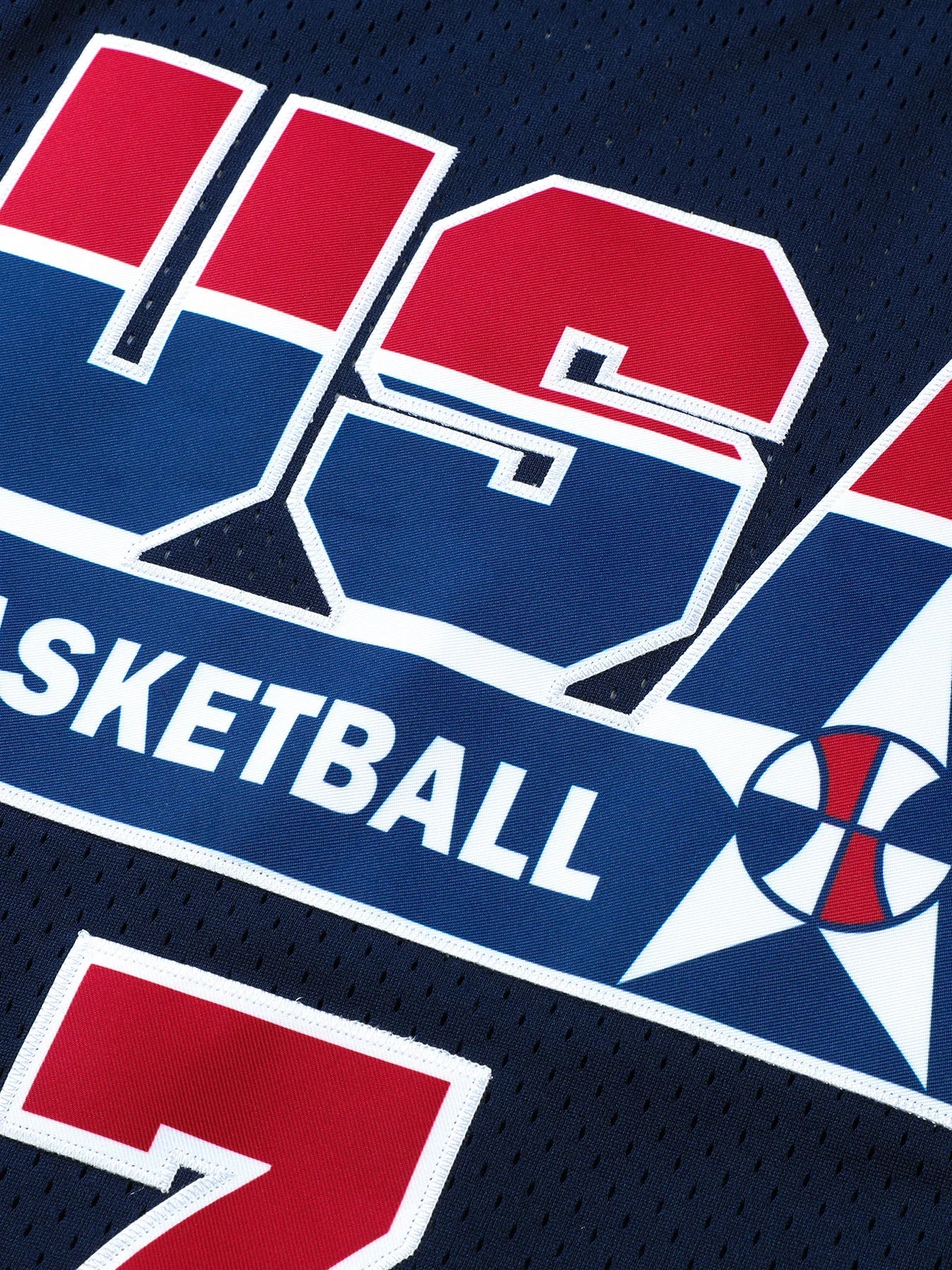 Men's Embroidered Team USA Basketball Jerseys (Throw Back) -