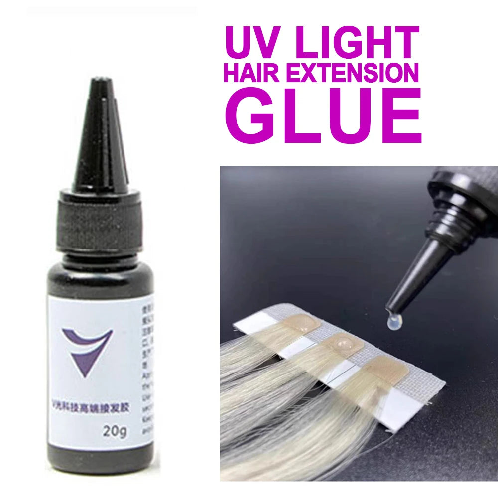 V-Light Hair Extension Set Technology Wig Hair Piece Real Hair Fast Grafting Tool Firm and Traceless tape Hair Extension Tools -