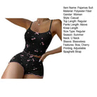 Stay comfortable and fashionable with this women's vest and shorts pajama suit—perfect for lounging or a cozy night's sleep in style! -