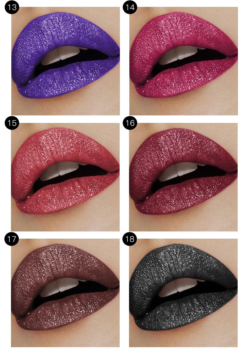 Shiny lipstick -