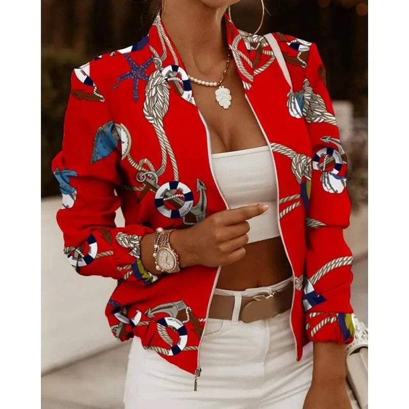 Stay stylish and warm with this women's jacket—perfect for any season! -