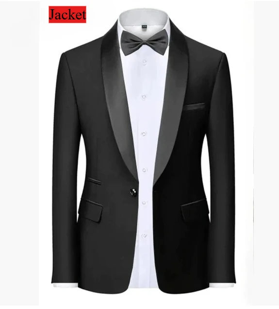 Men Formal Slim Fit Tuxedo -