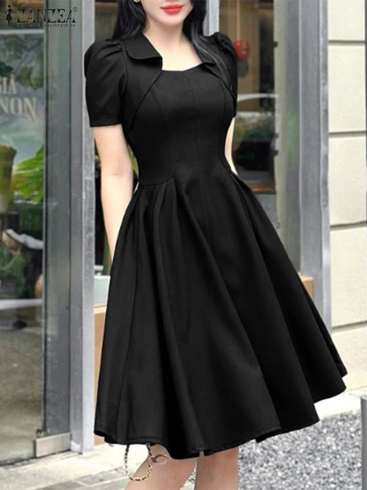 Elegant A-Line Party Dress -