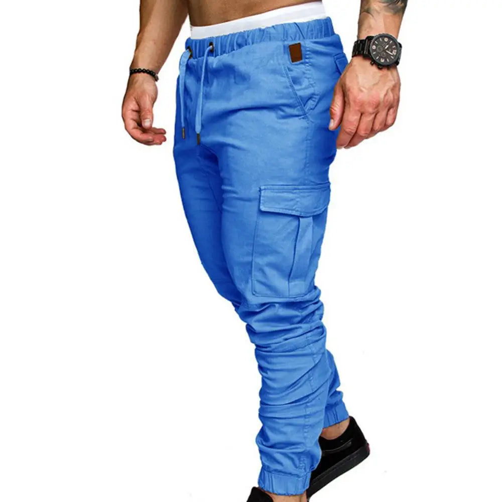 Men Skinny Cargo Pants -