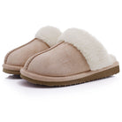 Evshine Women Plush Cotton Slippers Winter Indoor Warm Soft House Slipper Comfort Memory Foam Slides Outdoor Fur Fuzzy Flat Shoe -