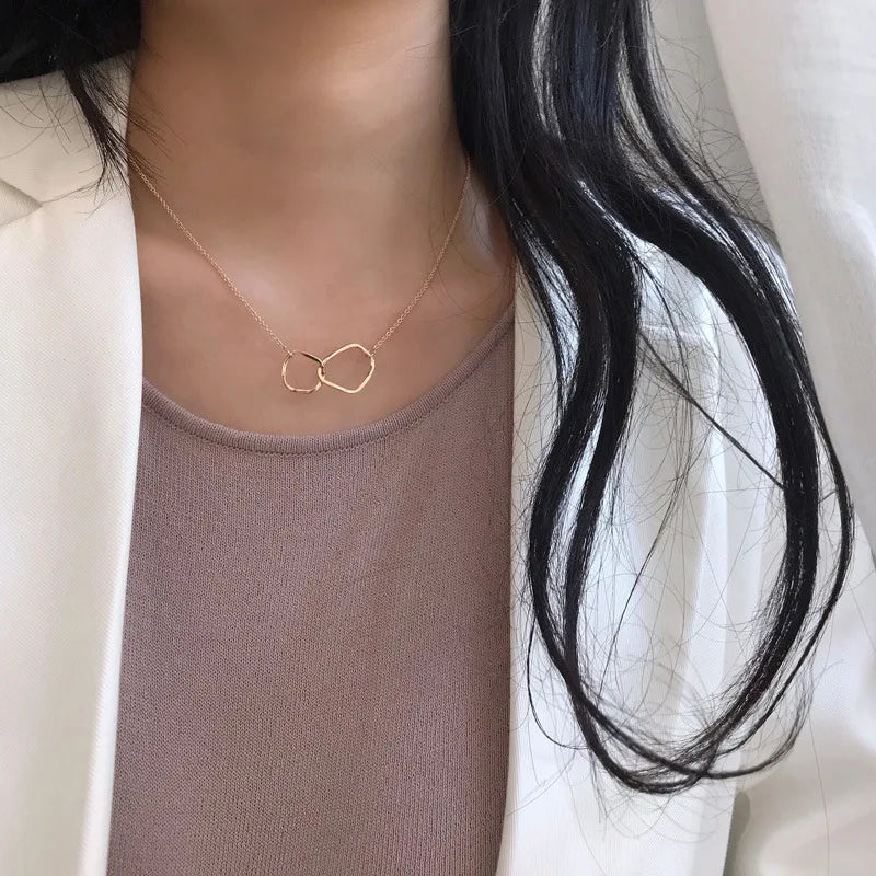Two Round Shaped Necklaces -