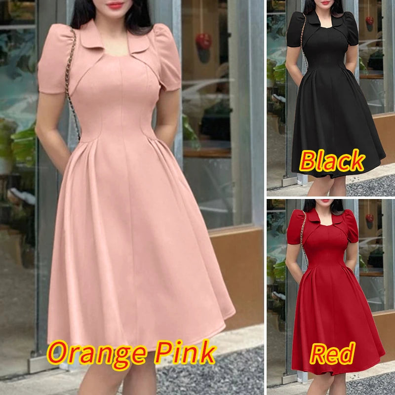 Elegant A-Line Party Dress -