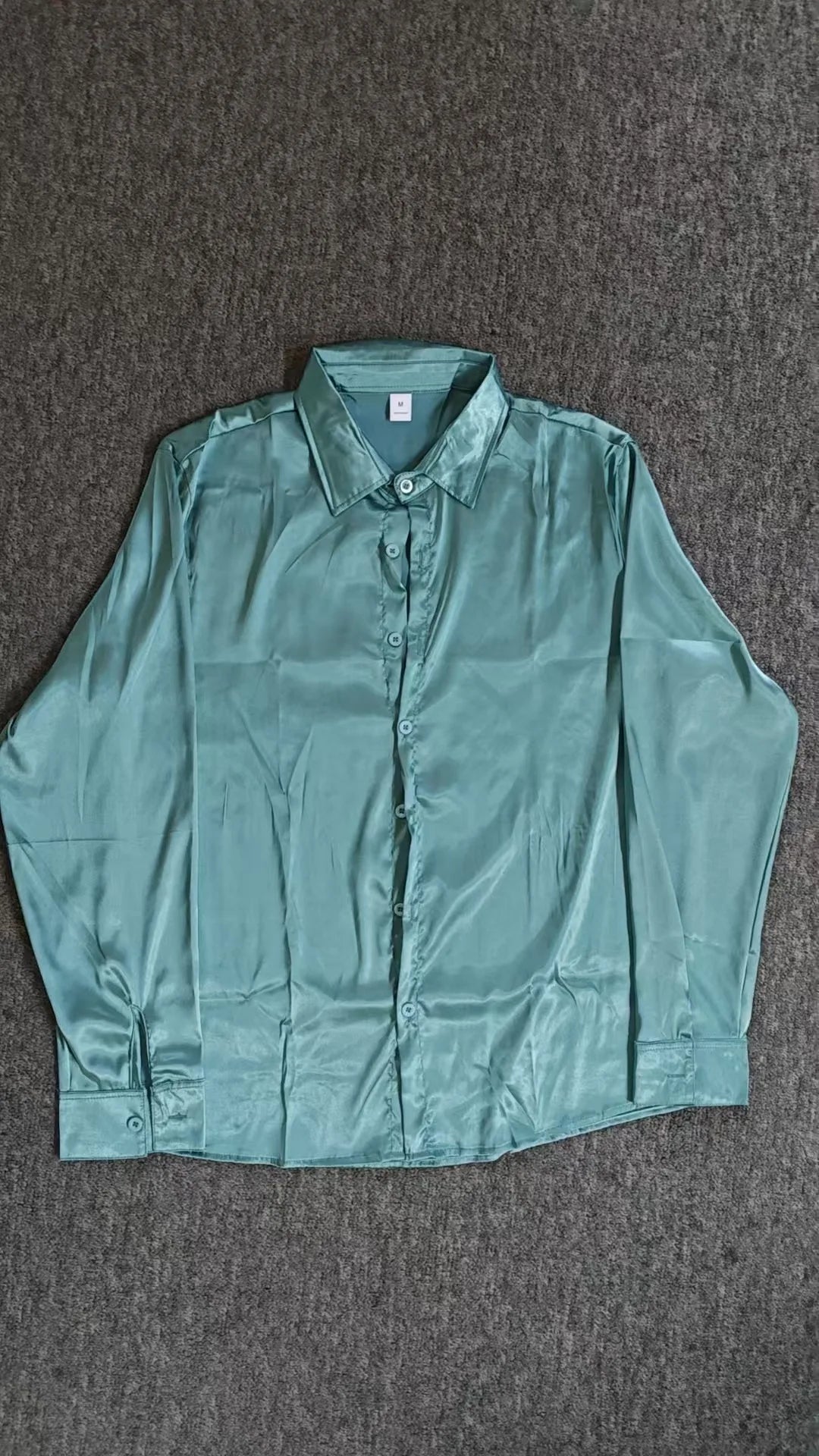 Men's Satin Silk Shirts -