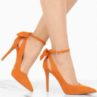 Women's High Heels Bow Tie -