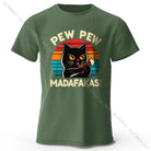 Cute Hand-Drawn Cat T-Shirt -
