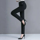 Pants for Women High Waist Casual Stretch -