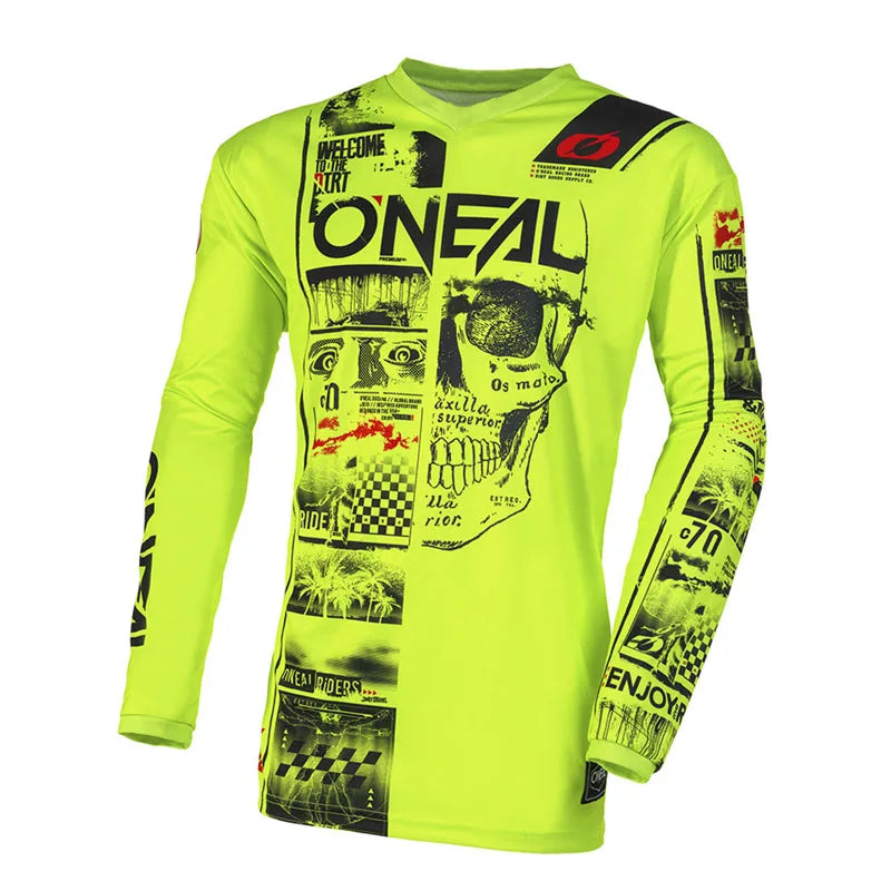 Bike Jersey T-Shirt For Motocross Unisex Bike Road Bicycle Motorcycle BMX ATV MTB Enduro -
