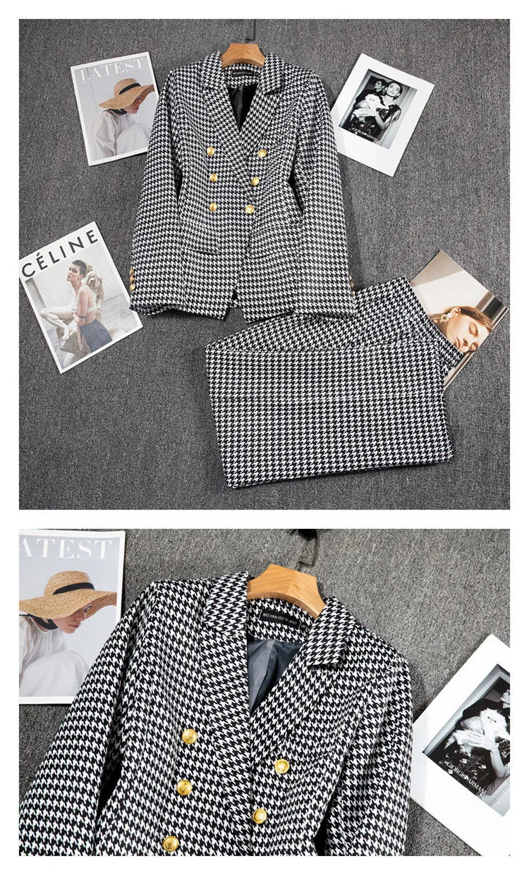 Stay chic and professional with this casual long sleeve blazer for women—fashionable coat perfect for office wear and stylish outerwear! -