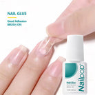 Nailpop Nail Glue 2/5PCS Strong Adhesive Fast Drying Long Lasting Transparent Acrylic Glue for Artificial Nails Nail Art Tools -