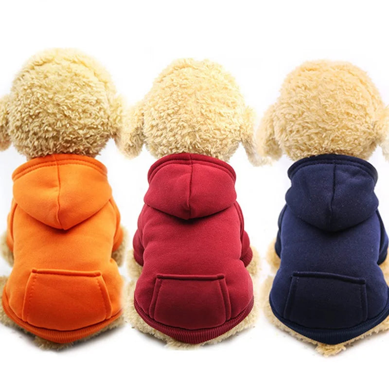 Fashion Pet Clothes For Dogs Coat Jackets Cotton Hoodies Dog Clothes Puppy Pet Overalls For Dogs Cat Clothing Pets Outfit S225 -