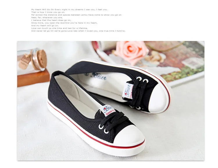 2023Sneakers Shoes for Women Zapatillas Mujer Solid Sapatilha Feminina Zapatilla Tenis Feminino Lace-up White Chaussures Plates -