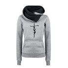 Stay cozy and stylish with these fashionable Christian-themed sweatshirts for women! -