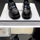 Shoes for Women New Quality Women's Pumps Hot Sale Loafers Fashion Buckle Platform Leather Shoes Trend Versatile Zapatos -
