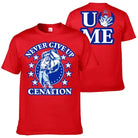 John Cena Wrestling Men's T-Shirt Summer Outdoor Sports Fitness Unisex Tops Casual O-Neck Short Sleeve Tee Casual Men Clothing -