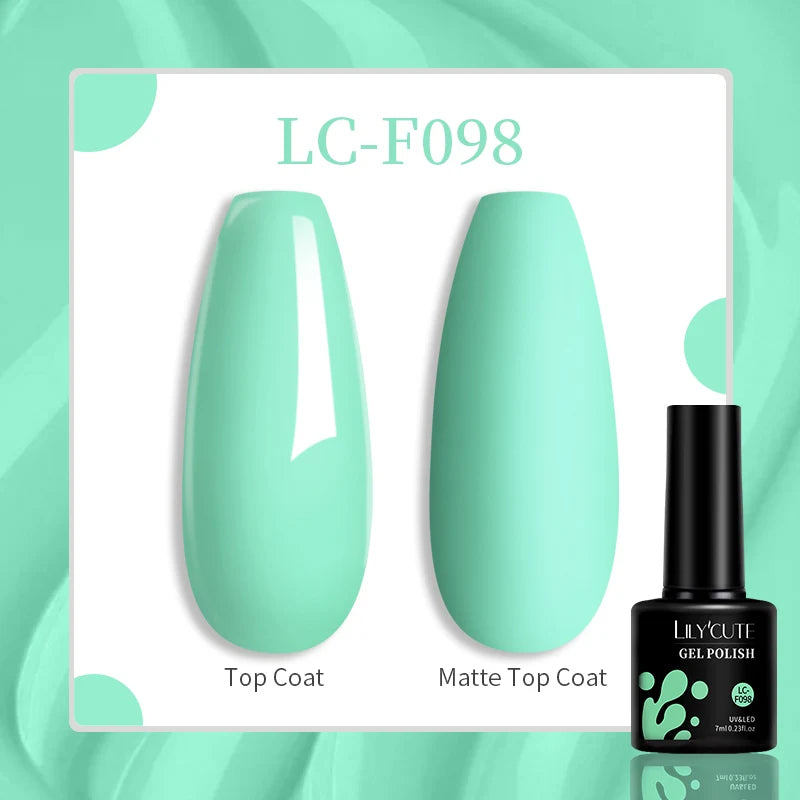 Explore your creativity with this comprehensive set of 129 colors of 7ML nail gel polish. Perfect for nail art enthusiasts, these semi-permanent colors allow for endless possibilities and stylish designs. -