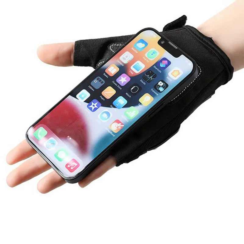 Breathable Motorcycle Gloves Half Finger -