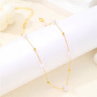Simple Pearl Beads Necklace -
