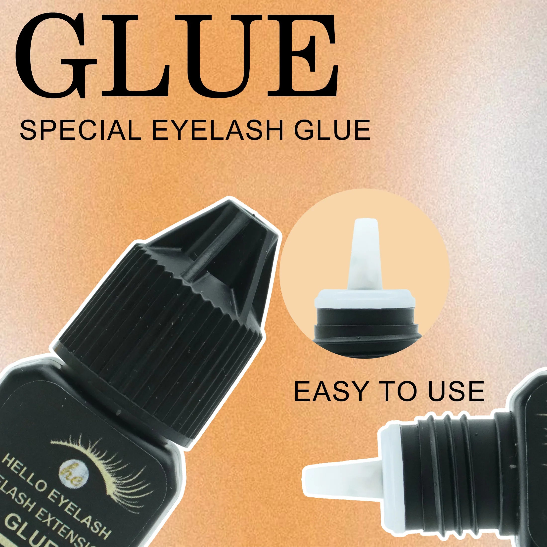 Eyelash Extension Glue 5ml Fast Dry Individual Lashes Glue False eyelash glue Lash Extension makeup tool DIY Cluster Lash Glue -