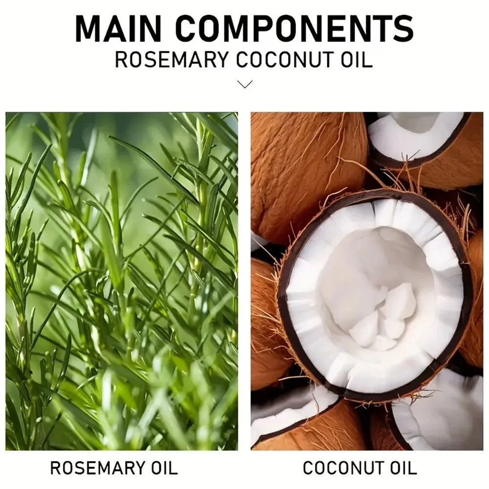 Rosemary Hair Oil Improve Hair Loss And Nourishes Strengthen Hair Roots Scalp Treatment Hair Care -
