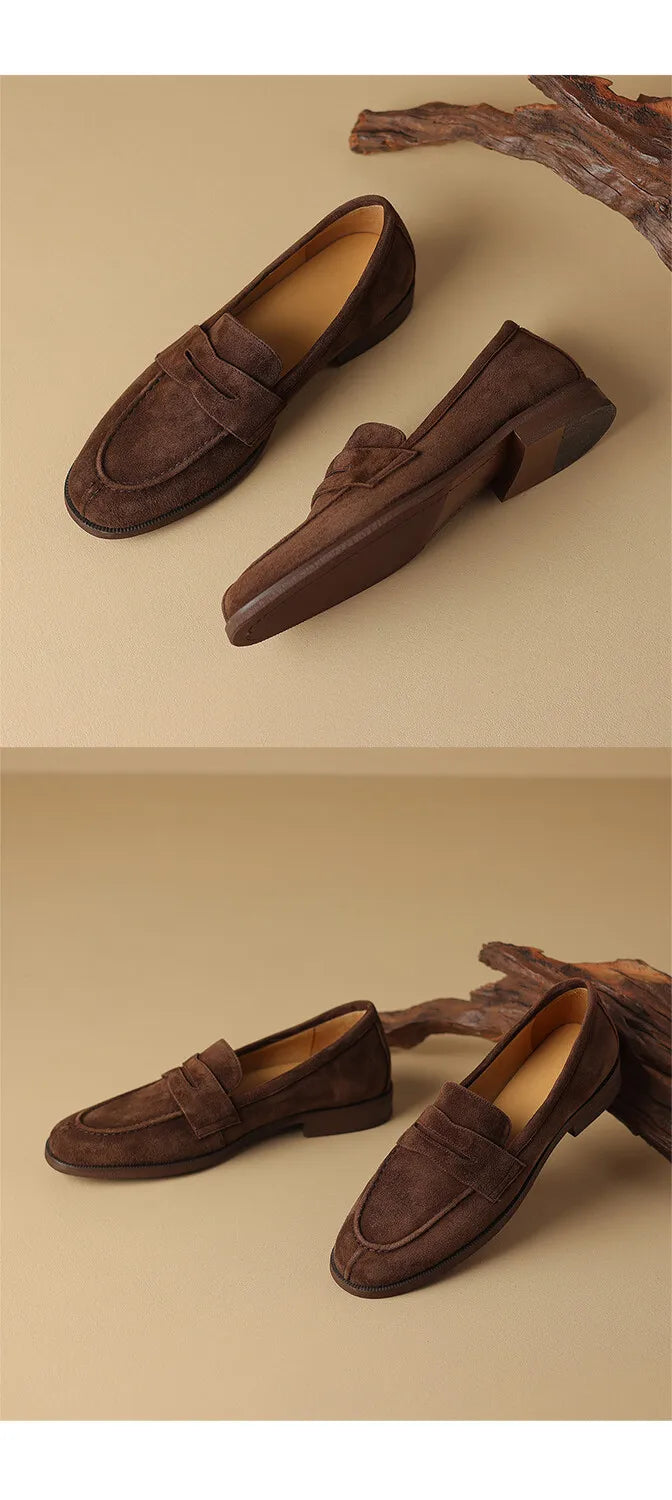 Brown Casual Flats -