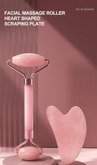 Enhance your skincare routine with this facial roller for the face, neck, and eyes. This resin massage tool can help improve circulation, reduce puffiness, and promote relaxation for a revitalized complexion. -