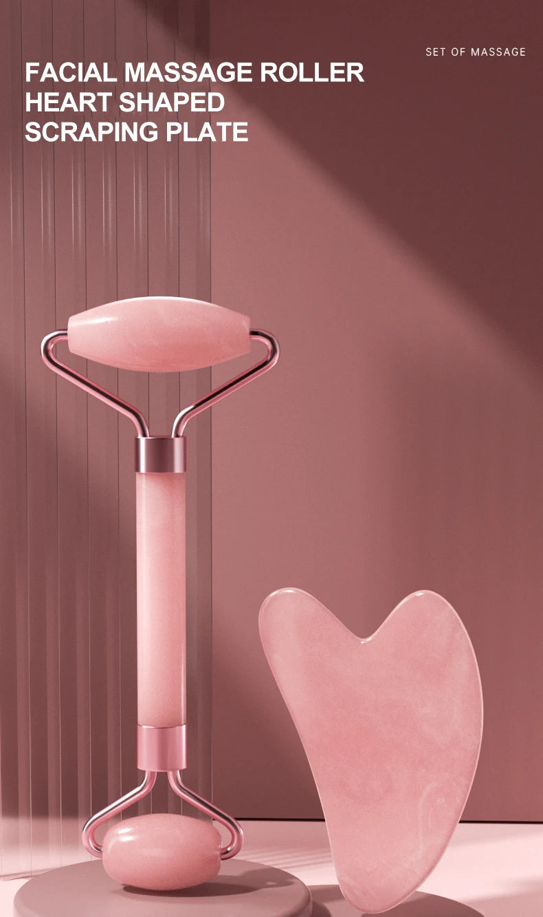 Enhance your skincare routine with this facial roller for the face, neck, and eyes. This resin massage tool can help improve circulation, reduce puffiness, and promote relaxation for a revitalized complexion. -
