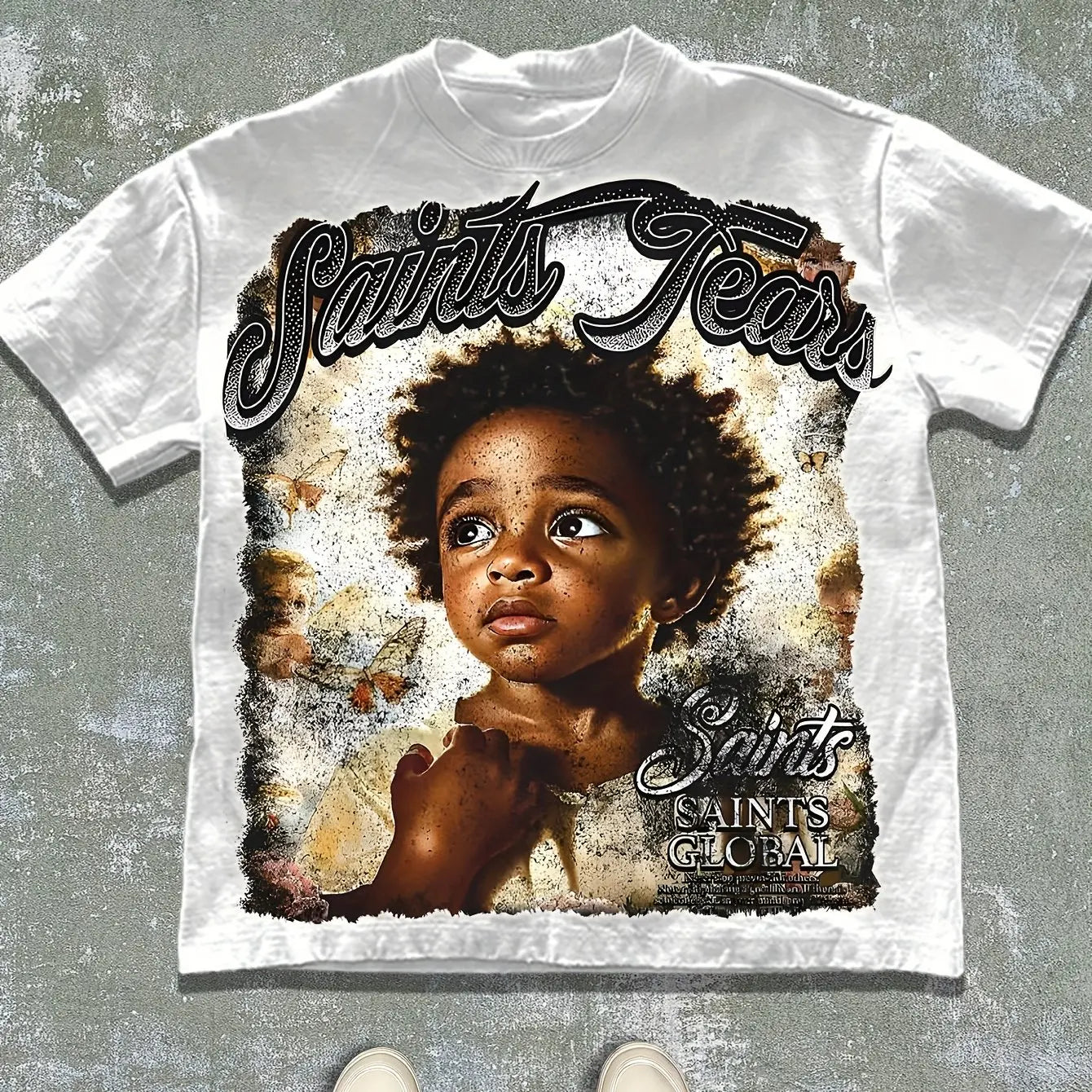Men's Saints Tears Graphic T-Shirt (Saints) -