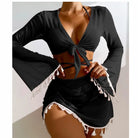 Swimwear Woman Swimsuit Cover Up Bikini Sets -